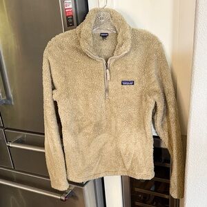 Patagonia Beige Fleece Pullover